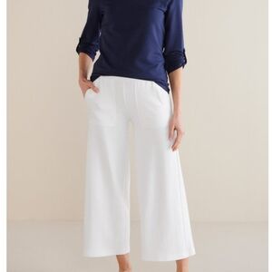 NWT SOFT SURROUNDINGS Fina French Terry Crop Pants